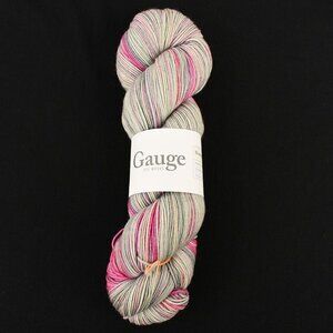 Gauge Dyeworks Merino Twist Fingering Yarn Superwash Wool Nylon Morning Color
